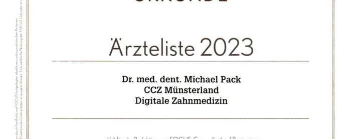 TOP Mediziner 2023